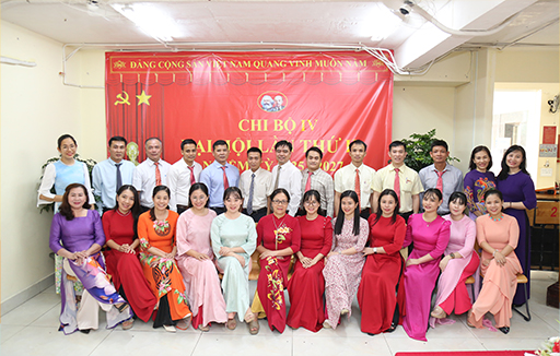Chi bộ IV thuộc Đảng bộ trường Ngô Thời Nhiệm tổ chức Đại hội Chi bộ lần II, Nhiệm kỳ 2025 - 2027