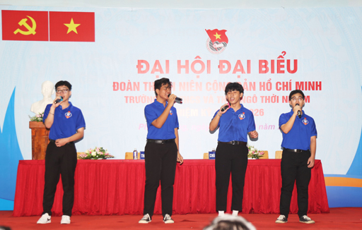 Đại hội Đoàn trường Ngô Thời Nhiệm năm học 2025 - 2026