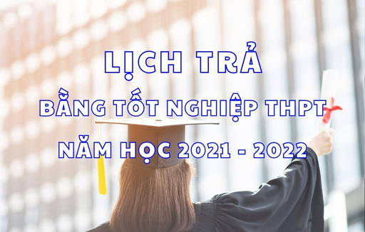 [HCM] Lịch trả bằng tốt nghiệp THPT - Năm học 2021 - 2022