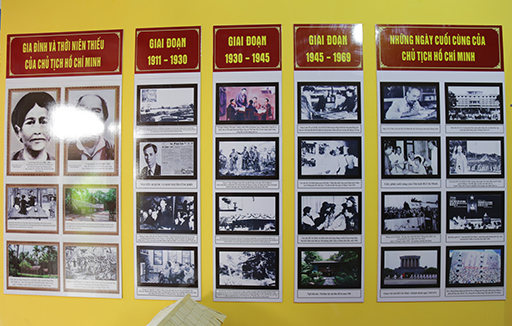 Không gian văn hóa Hồ Chí Minh tại trường mầm non Ngô Thời Nhiệm Thủ Đức