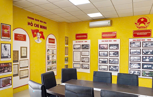 Không gian văn hóa Hồ Chí Minh tại trường Ngô Thời Nhiệm Bình Tân