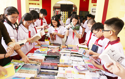 Ngày hội Sách tại Trường Ngô Thời Nhiệm – Lan tỏa văn hóa đọc, thắp sáng tri thức