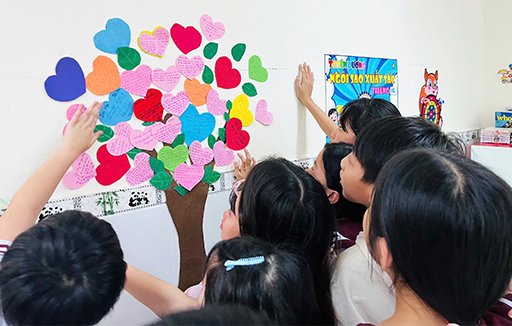 Những lớp học hạnh phúc tại trường Ngô Thời Nhiệm