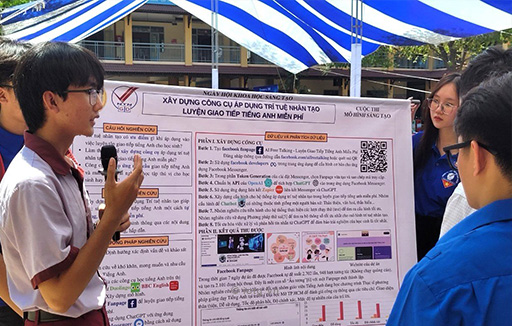 Trường Ngô Thời Nhiệm đạt nhiều thành tích cao trong Ngày hội Khoa học sáng tạo