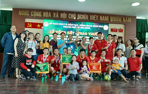 Trường Ngô Thời Nhiệm Thành phố Hồ Chí Minh Vô địch bóng đá Nam năm 2019