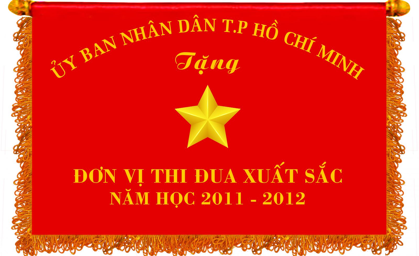 Đơn vị thi đua xuất sắc năm học 2011 - 2012