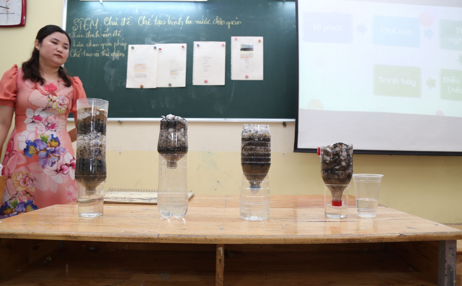 STEM Chế tạo bình lọc nước đơn giản