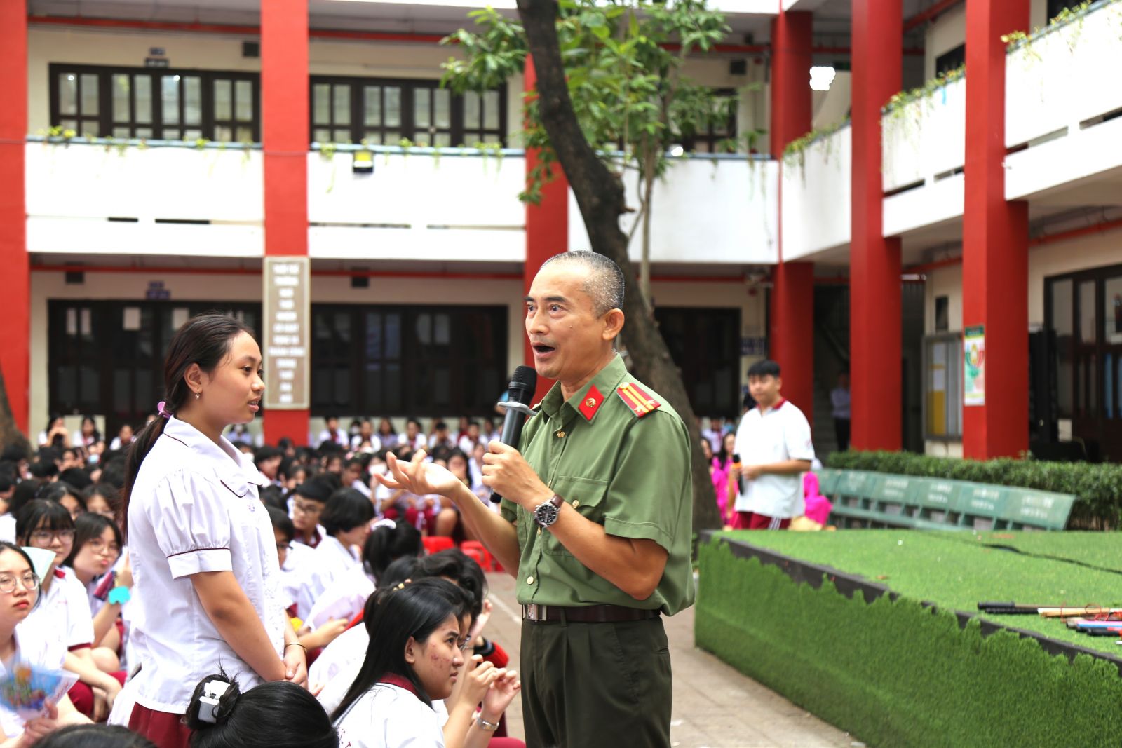 Trung tá Nguyễn Thanh Bình đưa ra các giải pháp phòng, chống trộm cắp tại nhà hữu hiệu