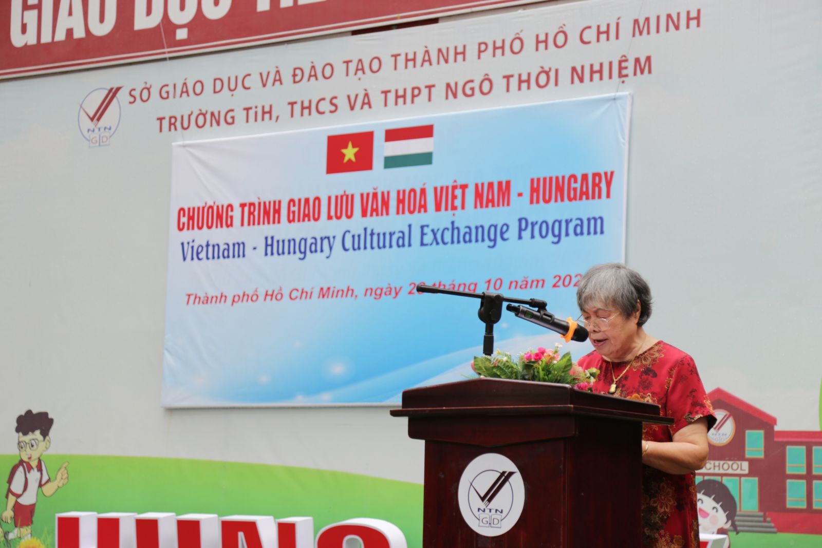 Bà Phạm Thị Thúy Vĩnh - Người sáng lập hệ thống trường Ngô Thời Nhiệm - Ảnh: Diep Nguyen Pro