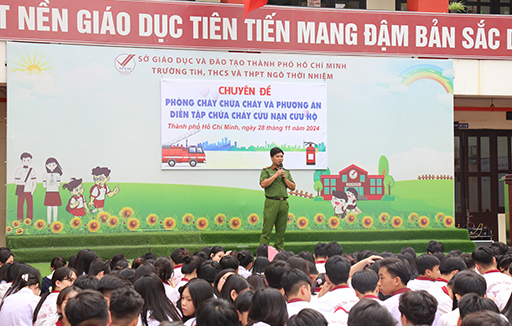 Chuyên đề “Phòng cháy chữa cháy và diễn tập phương án chữa cháy và cứu nạn cứu hộ”