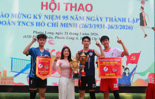 Giao lưu Hội thao chào mừng kỷ niệm 95 năm thành lập đoàn TNCS Hồ Chí Minh