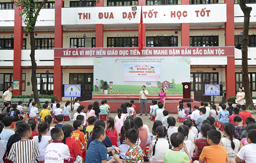 Hội thi Rung chuông vàng hè 2024, sân chơi trí tuệ bổ ích dành cho khối Tiểu học