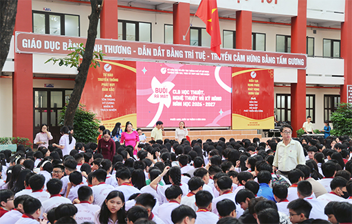 Trường Ngô Thời Nhiệm ra mắt 10 câu lạc bộ học thuật, nghệ thuật và kỹ năng năm học 2026 - 2027