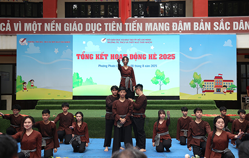 Trường Ngô Thời Nhiệm tổng kết hoạt động hè năm 2025