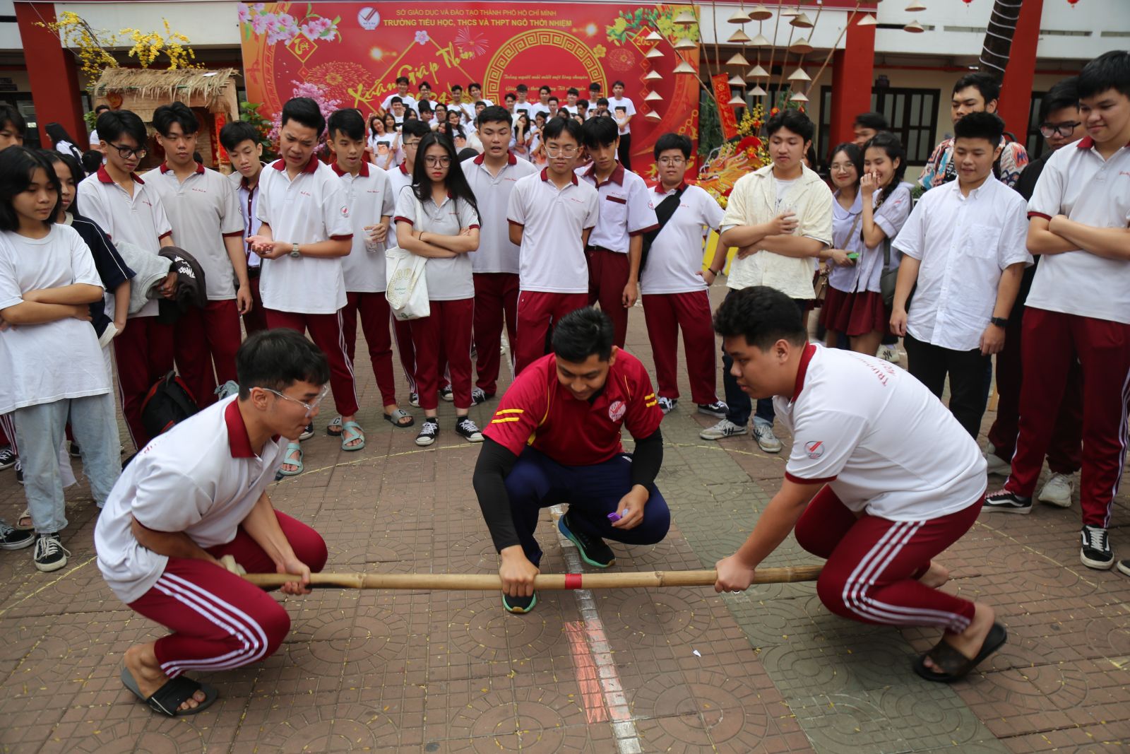 Hội xuân hệ thống trường Ngô Thời Nhiệm: Vui tươi và hạnh phúc