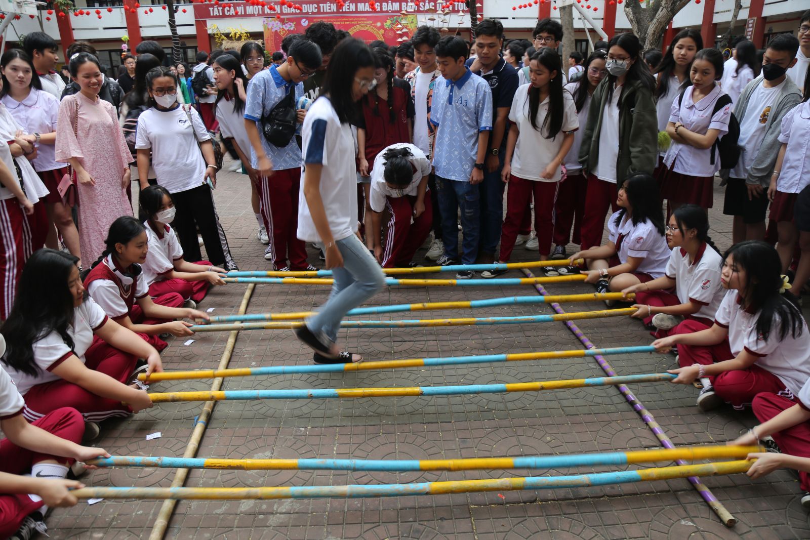 Hội xuân hệ thống trường Ngô Thời Nhiệm: Vui tươi và hạnh phúc