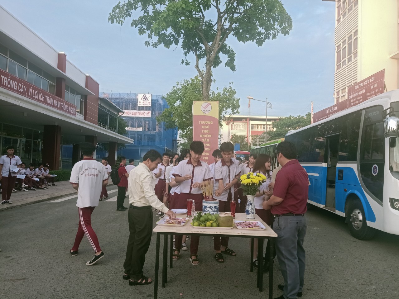 Một số hình ảnh tại điểm cầu Ngô Thời Nhiệm Bình Dương