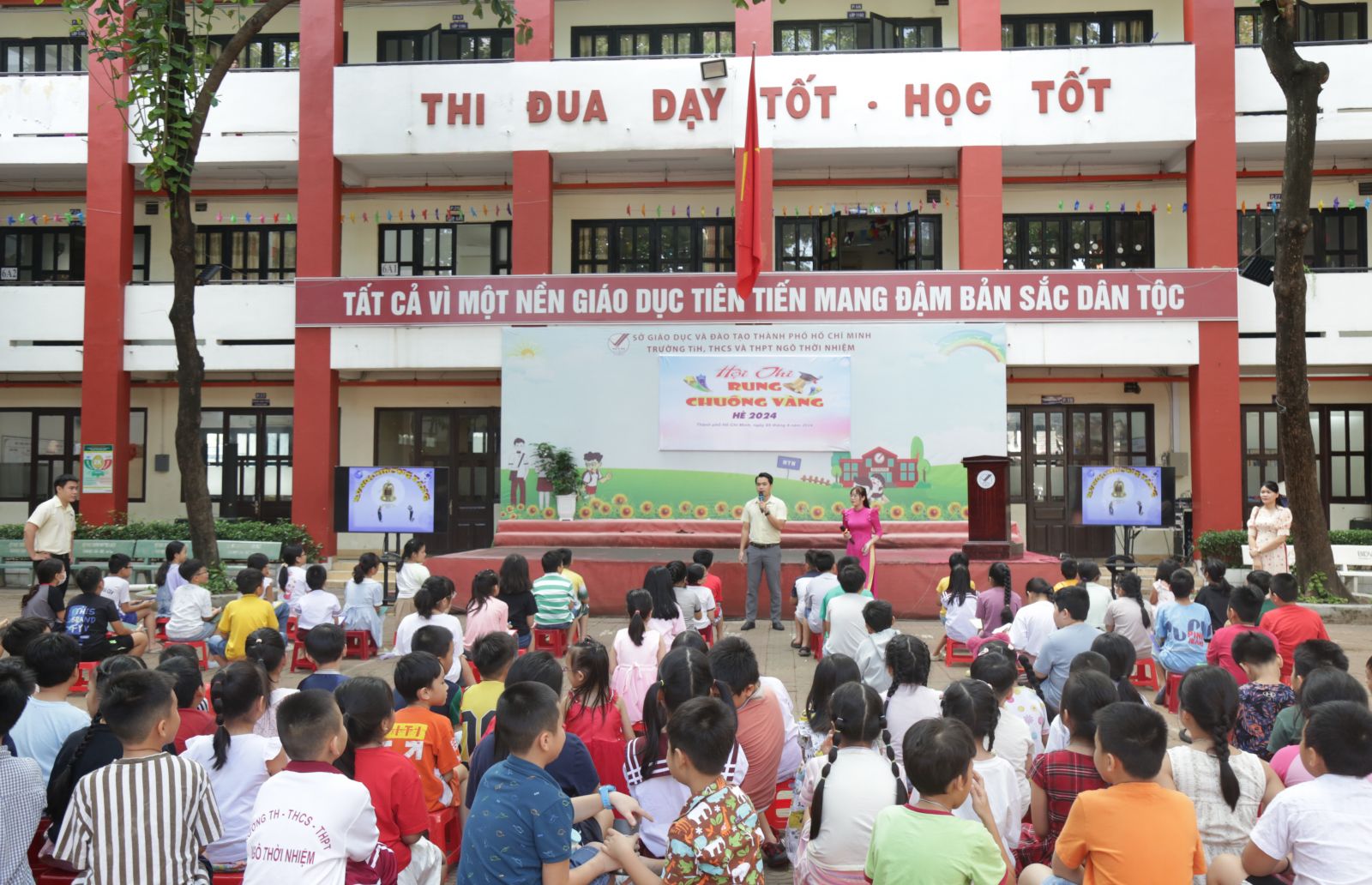 Hội thi Rung chuông vàng hè 2024, sân chơi trí tuệ bổ ích dành cho khối Tiểu học