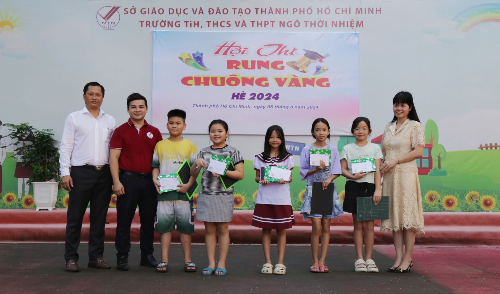 Hội thi Rung chuông vàng hè 2024, sân chơi trí tuệ bổ ích dành cho khối Tiểu học