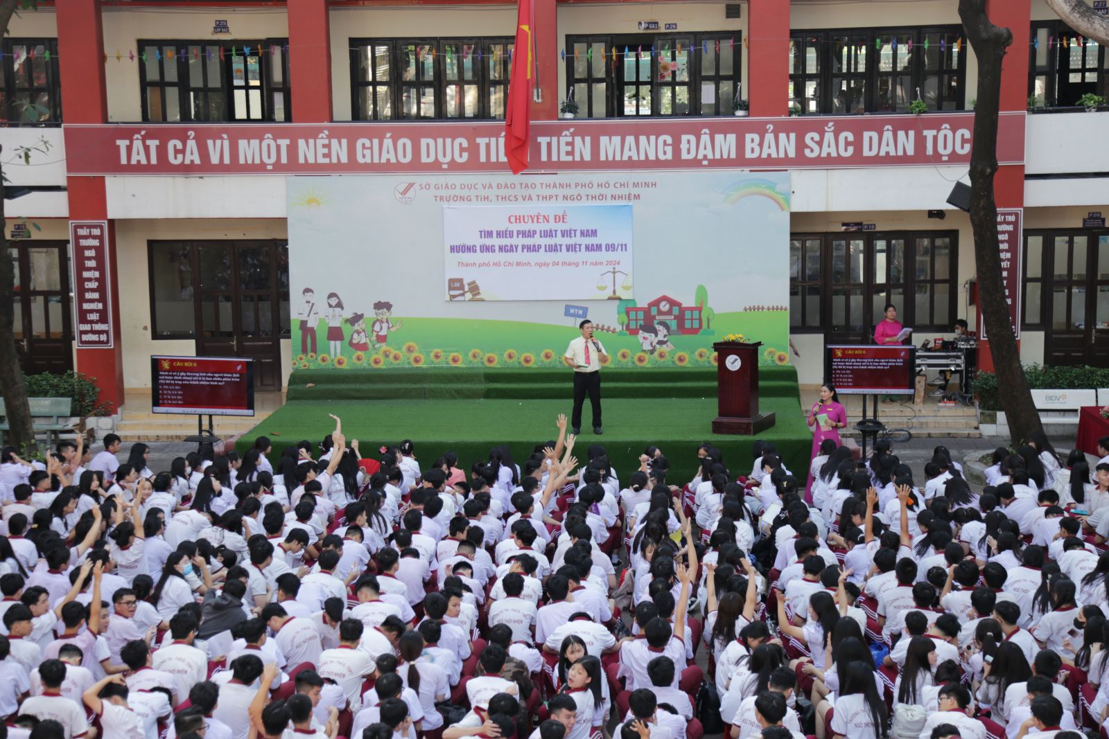 Tìm hiểu pháp luật Việt Nam – Hưởng ứng ngày pháp luật Việt Nam 09/11 - Ảnh: Diep Nguyen Pro