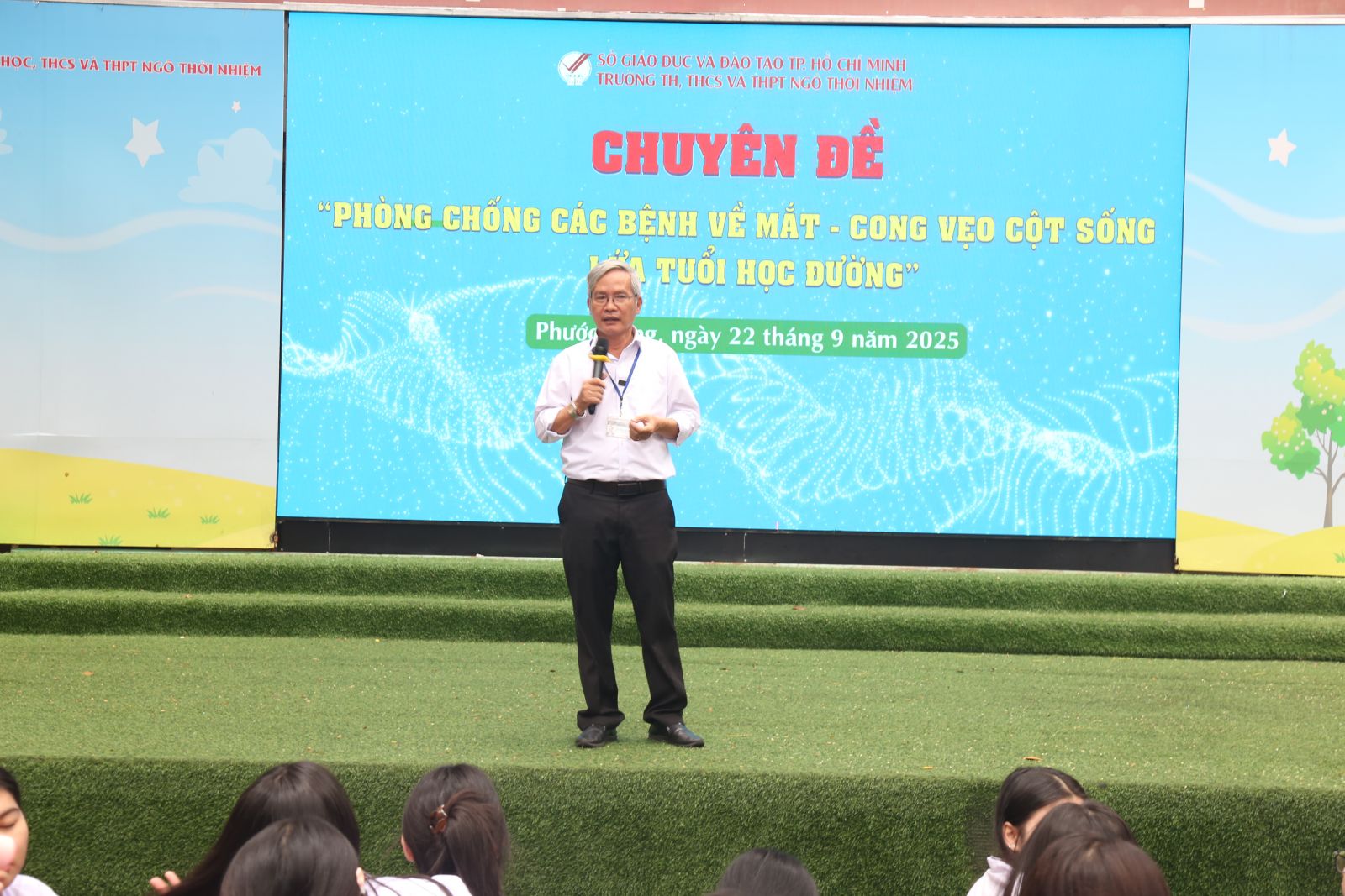 BS Vũ Trọng Dũng - Trưởng phòng Dân số Truyền thông và Giáo dục sức khỏe, TTYT khu vực Thủ Đức.