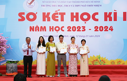 Trường TiH, THCS và THPT Ngô Thời Nhiệm đã đạt được 14 giải trong Hội thi thiết kế chủ đề dạy học tích hợp – STEM cấp thành phố Hồ Chí Minh năm học 2023 - 2024